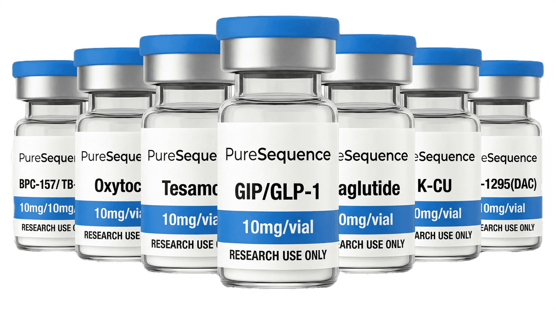 Trust and quality indicators: verified purity, 3rd party COA testing, USA-based fulfillment, cGMP certified